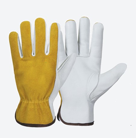 GMD 3118 Goatskin Palm Cow Split Back Keystone Thumb