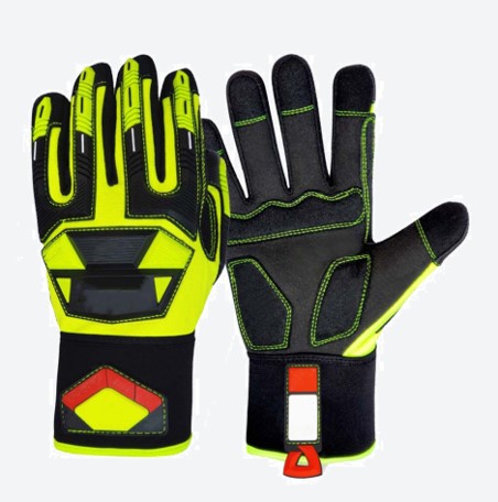 GMI 5122 Yellow Synthetic Leather TPR Back