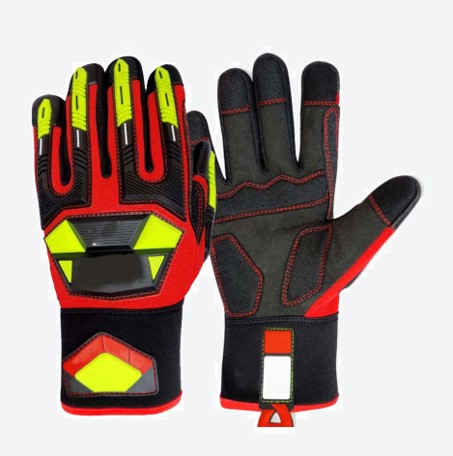 GMI 5122 Red Synthetic Leather TPR Back