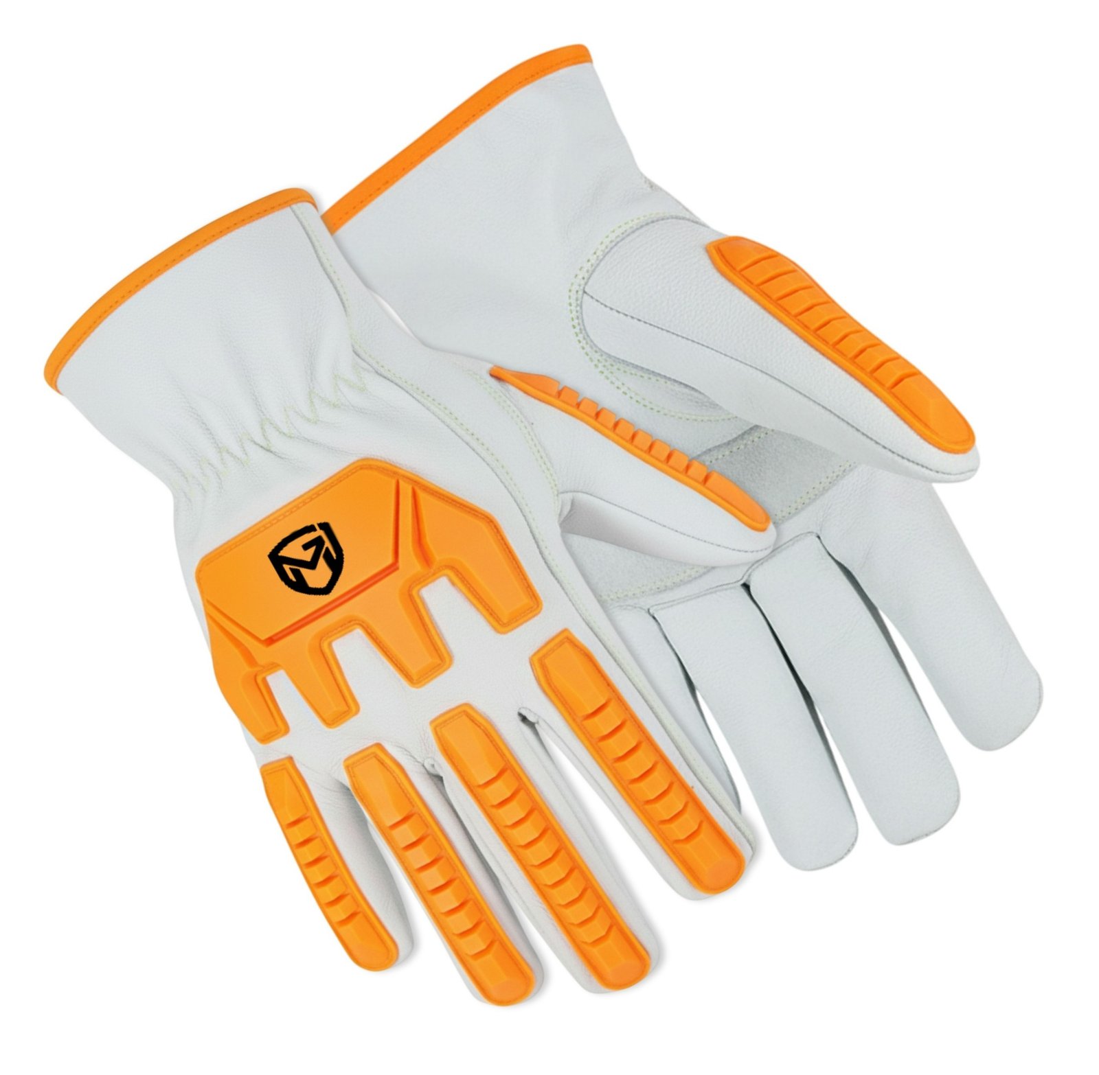 SteelGuard Series®Impact GMDI 3202-TP Goatskin with Hi-Viz TPR