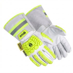 SteelGuard Series®Impact GMDI 5202-CTKH Goatskin with Hi-Viz TPR & Cuff